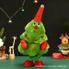 Papai Noel Elétrico Presente Brinquedo de Pelúcia Elétrico Árvore de Natal Cantando e Dançando Árvore de Natal Natal