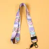 Cinta de Transferencia Térmica Larga y Corta Caricatura Carcasa de Teléfono Móvil Certificado Colgante para el Cuello Cuerda de Lanyard de Caricatura Lanyard para Permiso de Trabajo