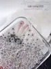 Joyería de Aleación para Arte de Uñas Mini Flor de Cinco Pétalos Más Vendida Transfronteriza con Diamantes de Colores Brillantes y Pequeñas Flores Huecas Accesorios de Uña Usables