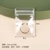 Bolsas Gruesas de PVC Auto-Sellables Yiwu en Stock para Almacenamiento de Joyería, Aretes y Bolsas Sellables Antioxidación para Coleccionables