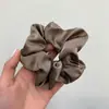Scrunchie Retro Coreano para Mulheres, Elástico Elegante para Coque, Corda para Rabo de Cavalo