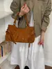 Bolso de mano de gamuza de alta calidad, estilo vintage para mujer, nueva colección 2026, bolso bandolera de un solo hombro, diseño único, bolso versátil para debajo del brazo