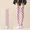 Accesorios de Decoración para Mascarada Calcetines Performance Fiesta Cos Mariquita de Siete Estrellas Calcetines de Puntos Rojos y Negros Medias de Puntos