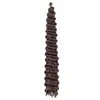 Peruca transfronteiriça peruca africana 28 polegadas twist profundo onda d'água cabelo de fibra baixa temperatura seda cabelo longo cacheado