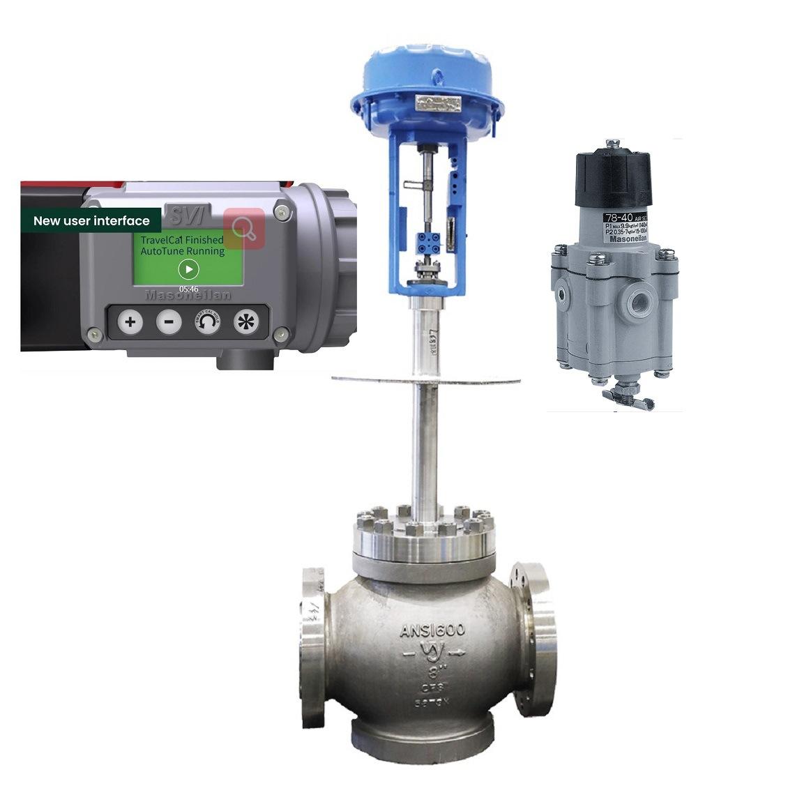 吴忠仪表阀门配套Masoneilan SVI3阀门定位器和7