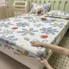 Sábana bajera ajustable de una sola pieza hecha de algodón lavado, protector de colchón para colchón Simmons, antideslizante, a prueba de polvo, funda de cama fija, funda de colchón de cobertura total