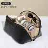 Bolsa Cosmética Nueva de PU, Gran Capacidad, Bolsa Portátil para Guardar Cosméticos, Bolsa tipo Almohada para Mujeres, Gama Alta, Impermeable, Se Puede Estampar con Logo