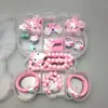 Set de Regalo de Joyería para Niñas, Collar, Pulsera de Perlas de Princesa, Joyería con Cuentas para Niñas Pequeñas, Regalo de Cumpleaños para Bebés