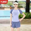 Traje de Baño de Dos Piezas para Mujer 2025 Nuevo Estilo, Cubre el Cuerpo, Adelgazante, Tallas Grandes, Conjunto Suelto de Dos Piezas, Traje de Baño para Deportes de Playa