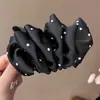 Pinza para el Cabello de Lazo Estilo Coreano para Mujer Clip Banana para Cola de Caballo Alta Clip Vertical Clip Versátil para Volumen del Cabello Accesorios para el Cabello Pasador