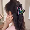 Presilha de cabelo grande de bolinhas para mulheres com cabelo grosso, modelo novo de alta qualidade 2026, grampo para coque na parte de trás da cabeça, acessório de cabelo tipo pinça de tubarão