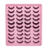 Comércio Exterior Cílios Postiços Volume Russo Pares 10 Pares Misto Asiático Maquiagem Tailandesa Cílios Comic Curl Estoque Pronto Lote