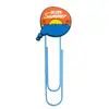 20 Estilos de Clips Decorativos de PVC con Temática de Verano, Material de Oficina, Lindos Marcapáginas, Clips de Papel Creativos para Manualidades