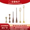 Hongqian puntero de madera maciza accesorios reloj manecillas del reloj accesorios silenciosos movimiento de cuarzo accesorios de reloj de pared reloj accesorios para hacer tú mismo