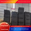 Fábrica atacado esteira dormentes origem Shandong efeito de superfície preto revestido especificações completas novos dormentes novos