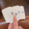 Brincos Magnéticos de Zircônia Exquisitos Estilo Quente da Internet Sem Piercing Clipes de Orelha Ins Brincos Nicho de Luxo Acessível Tendência Unissex