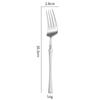 304 aço inoxidável ocidental faca de comida, garfo e colher louça criativa sólida pequena cintura faca bife e garfo restaurante casa colher de café