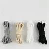 Cordones Semiredondos de Poliéster de 6 mm para Zapatos de Bádminton, Zapatos de Baloncesto, Zapatos Deportivos, Zapatos Casuales, Cuerda Ovalada Aj, Tendencia Deportiva