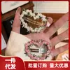 Pasador Rosa con Forma de Corazón para Primavera y Verano para Mujer, Pin Lateral con Flores, Pin Dulce Bb, Accesorio para el Cabello con Atmósfera Adulta