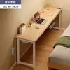 Mesa Lateral Estreita para Uso Doméstico, Mesa de Bar Estreita Ultra, Mesa Longa Reta, Rack de Armazenamento para Sala de Estar, Armário Longo Estreito de Chão, Arte em Ferro