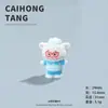Set de Animales Locos de Dibujos Animados de Resina Simulada Adornos Pequeños DIY Resina Simulada Adornos Pequeños 3D Accesorios para Colgantes