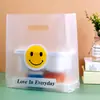 Sacolas Personalizadas para Embalagem de Levar para Refeições Leves, Saladas, Produtos Assados, Sobremesas, Produtos de Padaria e Sacolas Plásticas de Embalagem de Alimentos