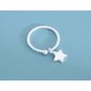 Anillo Minimalista para Mujer, Moderno y Único, Diseño Abierto Ajustable, Anillo para Dedo Índice, Joyería Versátil, Apilable, Incrustación de Circonita