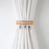 Nueva Hebilla de Cortina Simple Europea y Americana Transfronteriza Estrella Luna Anillo de Resorte Correa de Cortina Hebilla de Cortina Sin Perforaciones Venta al por Mayor