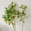 Flor Artificial Moderna Minimalista de Rama de Osmanthus Árbol de Osmanthus Artificial Arreglo Floral Flor Artificial Qianlixiang Decoración de Sala de Estar