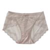 Puro Deseo Malla Hueca Sexy Ropa Interior para Mujer Pierna Alta Sin Marca Transpirable Amigable con la Piel Bragas Bacteriostáticas