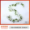 Simulación Ratán de Flor de Cerezo Colgante de Pared Ratán de Flor Artificial Conducto de Aire Acondicionado Interior Techo Decoración de Boda Planta de Vid de Plástico