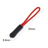 Tirador de cremallera de cabeza accesorios tirador cola deportes No. 5 cremallera ropa desmontable agua taza cuerda tirador cabeza cola cuerda