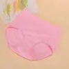 Roupa íntima feminina de algodão puro 95% de cor sólida, cintura alta, modeladora, com suporte abdominal, alta elasticidade, antibacteriana, forro 100% algodão, controle de barriga, calcinha de três pernas feminina