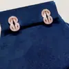 Transmisión en Vivo de Fábrica Dropshipping Collar de Casco de Caballo Fred Oro Rosa Completo Diamante Pulsera de Casco de Caballo Forma de 8 Oro V Versión Alta