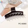 Qi Yue Nuevo Color Sólido PC Espiga Pinza para el Cabello Parte Posterior de la Cabeza Recogido Pinza de Garra Estilo Coreano Gama Alta Pinza de Tiburón Accesorios para el Cabello Venta al Por Mayor