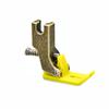 Pie prensatelas de plástico de teflón T952 accesorios para máquina de coser pie prensatelas ajustable para pliegues y fruncidos pie prensatelas para fruncidos
