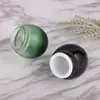 Botella Negra de Crema 100g Botella de Mascarilla de Barro 50g Botella de Vidrio Esférica Botella de Mascarilla Delineadora 30g Botella de Boca Ancha