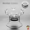 Infusor de Té de Vidrio Colador de Té Filtro de Té Separador de Té Malla Filtrante Colador de Té Accesorios para Juego de Té Juego de Infusores de Té Gong Dao Bei