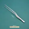 Pinzas de Acero Inoxidable 304 Anti-Yodóforo Pinzas Médicas en Forma de Pistola para Vendajes Arte del Té Herramientas para Jardinería Acuática Pinzas Espesadas 403