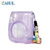 Para Polaroid instax mini11 casca de armazenamento transparente por atacado pvc glitter shell capa protetora anti-risco queda