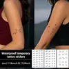Pegatinas de Tatuaje con Patrón de Insectos, Duraderas e Impermeables, Diseños de Simulación de Hormigas para Bromas para Amigos y Parejas, Adecuadas para Hombres y Mujeres en Brazos, Clavículas y Piernas