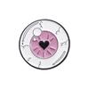 Broche de traje de niña, insignia de metal, alfiler para cuello, ramillete rosa, regalo exquisito