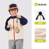 Novo casaco infantil da Dudu: tops de outono estilosos para meninos, roupas de manga comprida lindas para meninas, roupas de outono para bebês