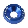 Gaxeta de modificação de carro parafuso parafuso de moldura de placa de licença gaxeta decorativa modificação de carro JDM parafuso de gaxeta M6