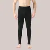 Mallas Térmicas para Hombre para Otoño e Invierno, Cepillado por Ambos Lados, Corte Ajustado, Capa Base Forrada de Polar, Pantalones Cálidos Deportivos