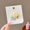 Pinzas para el Cabello de Venta Caliente para Otoño e Invierno para Mujeres, Pinzas Laterales Color Melard, Lindos Pinzas Cartoon Bb, Pinzas de Pato, Pinzas para Flequillo y Pinzas para el Cabello para Mechones Sueltos