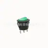 Interruptor Redondo de Dos Velocidades y Dos Pines de Alta Corriente Interruptor de Lámpara de Escritorio Interruptor Kcd3-5 Interruptor de Guangdong Certificado Europeo y Americano