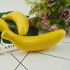 Modelo de fruta pequeña de simulación, plátano falso pequeño, accesorios, juguetes para niños, adornos de frutas y verduras, decoración de gabinete para el hogar