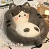 Suelo gato sofá perezoso individual muebles para el hogar dibujos animados dormitorio rincón habitación de niñas cojín futón algodón