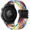 Adequado para Pulseira de Relógio Huawei Gt6 Garmin Samsung Watch7 Fivela de Paraquedas Pulseira Tecida de Nylon 20/22mm